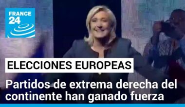 La extrema derecha llega con fuerza a las elecciones europeas • FRANCE 24 Español