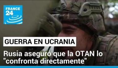 La OTAN se encuentra en confrontación directa con Rusia, afirmó el portavoz del Kremlin