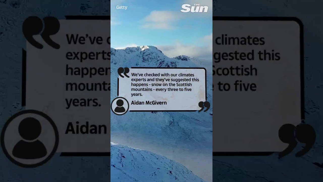 Forecasts show when snow will fall in the UK today