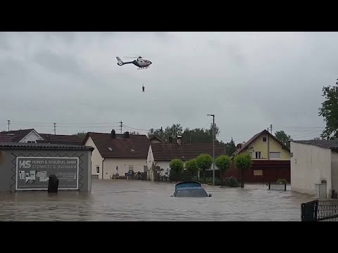 L'Allemagne et la Suisse touchées par des inondations