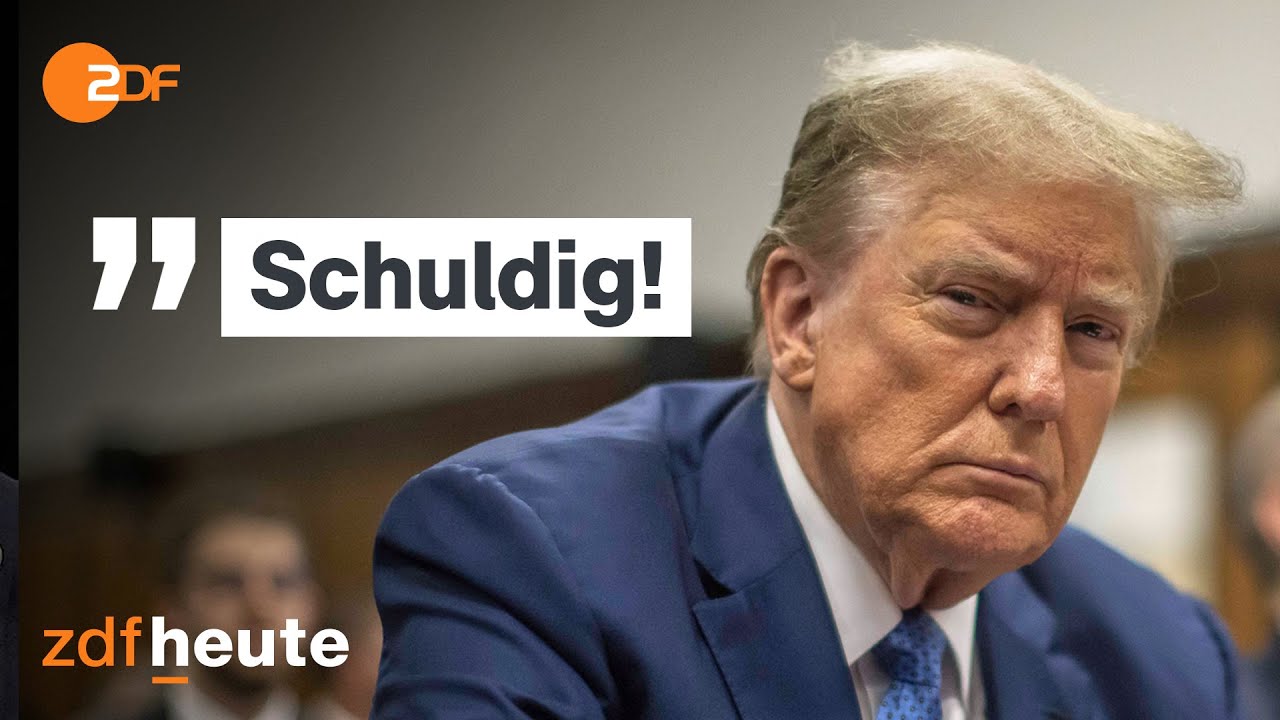 Schweigegeld-Prozess: Trump in allen Punkten schuldig gesprochen | Morgenmagazin