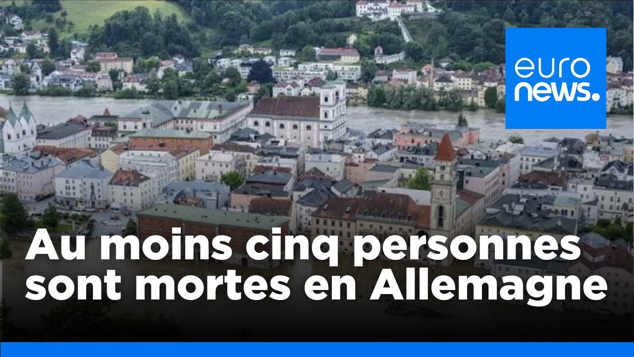 Alerte inondations en Autriche, en Allemagne et en Pologne | euronews 🇫🇷