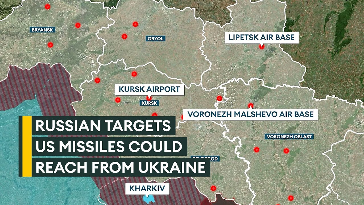 The bases deep inside Russia that Ukraine could hit if US supplied longer-range missiles