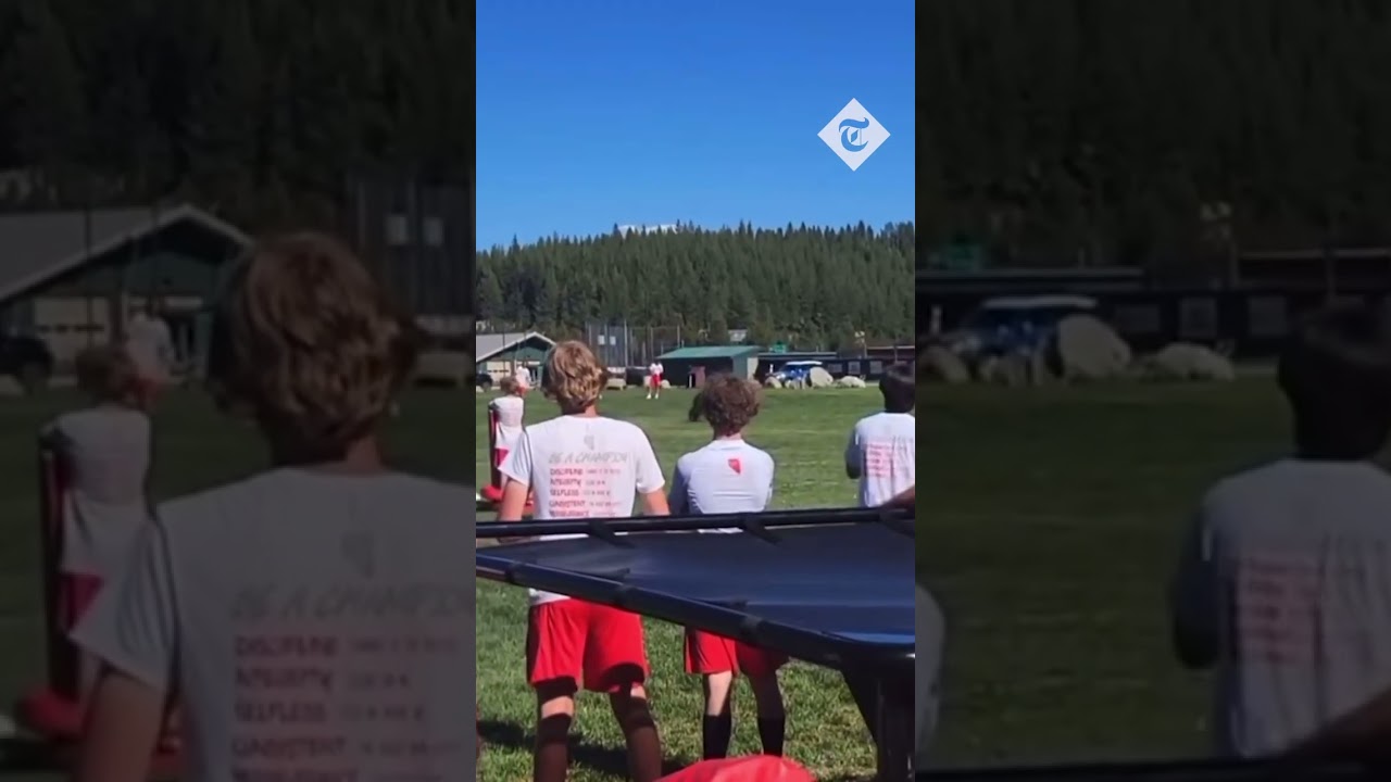 Black bear interrupts college football practice in Northern California