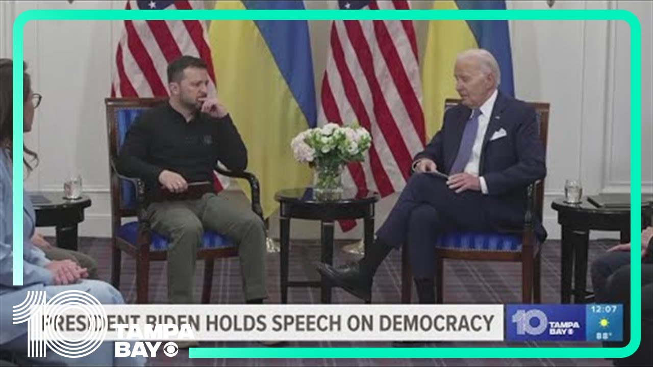 Biden speaks on Ukraine war, apologizes to President Zelenskyy for delayed aid package