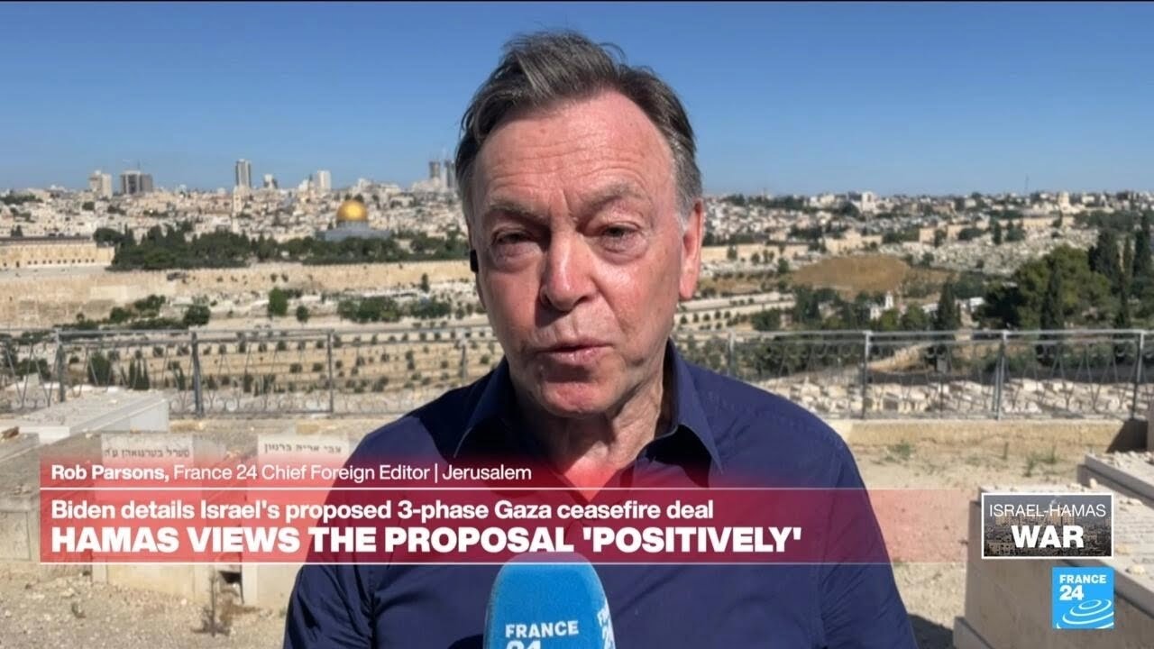 Gaza ceasefire proposal 'is potentially ground-shifting' • FRANCE 24 English
