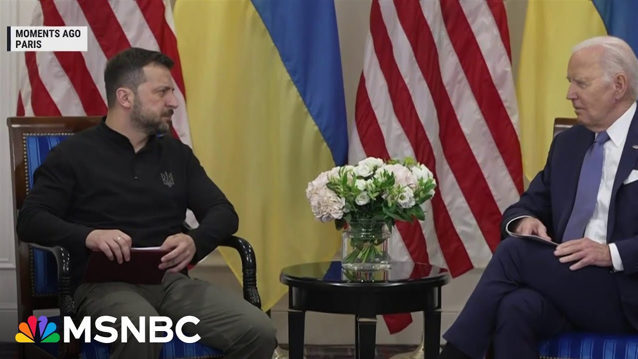 'The U.S. is standing with you': Biden apologizes to Zelenskyy for holdup in assistance to Ukraine