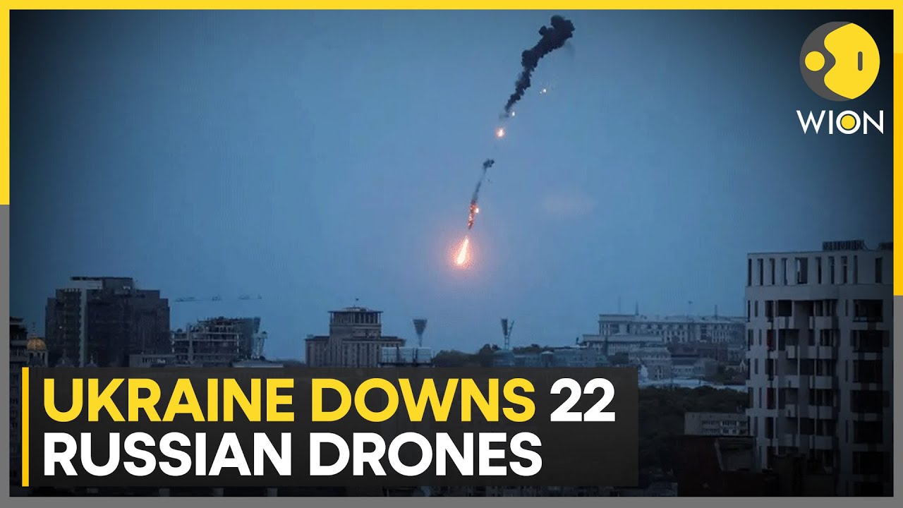 Russia-Ukraine war: Ukraine downs 22 of Russia's 27 drones launched overnight | World News | WION