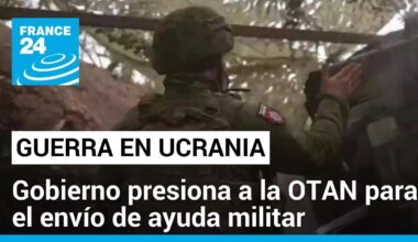 Jefe de la OTAN insta a apoyar a Ucrania con armamento para atacar objetivos en territorio ruso