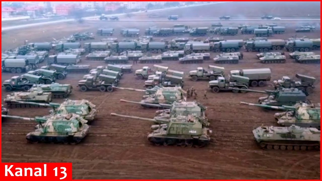 Record number: Russia concentrates nearly 550,000 troops in Ukraine and on border