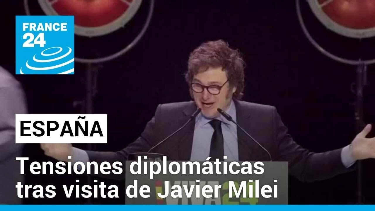 La visita de Javier Milei a España termina con un llamado de Madrid al embajador argentino