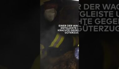 HORROR-UNFALL: Personenzug prallt mit Güterzug in Tschechien frontal zusammen #shorts