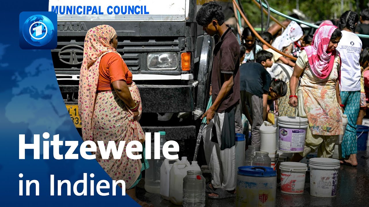 50 Grad und mehr bei Hitzewelle in Indien