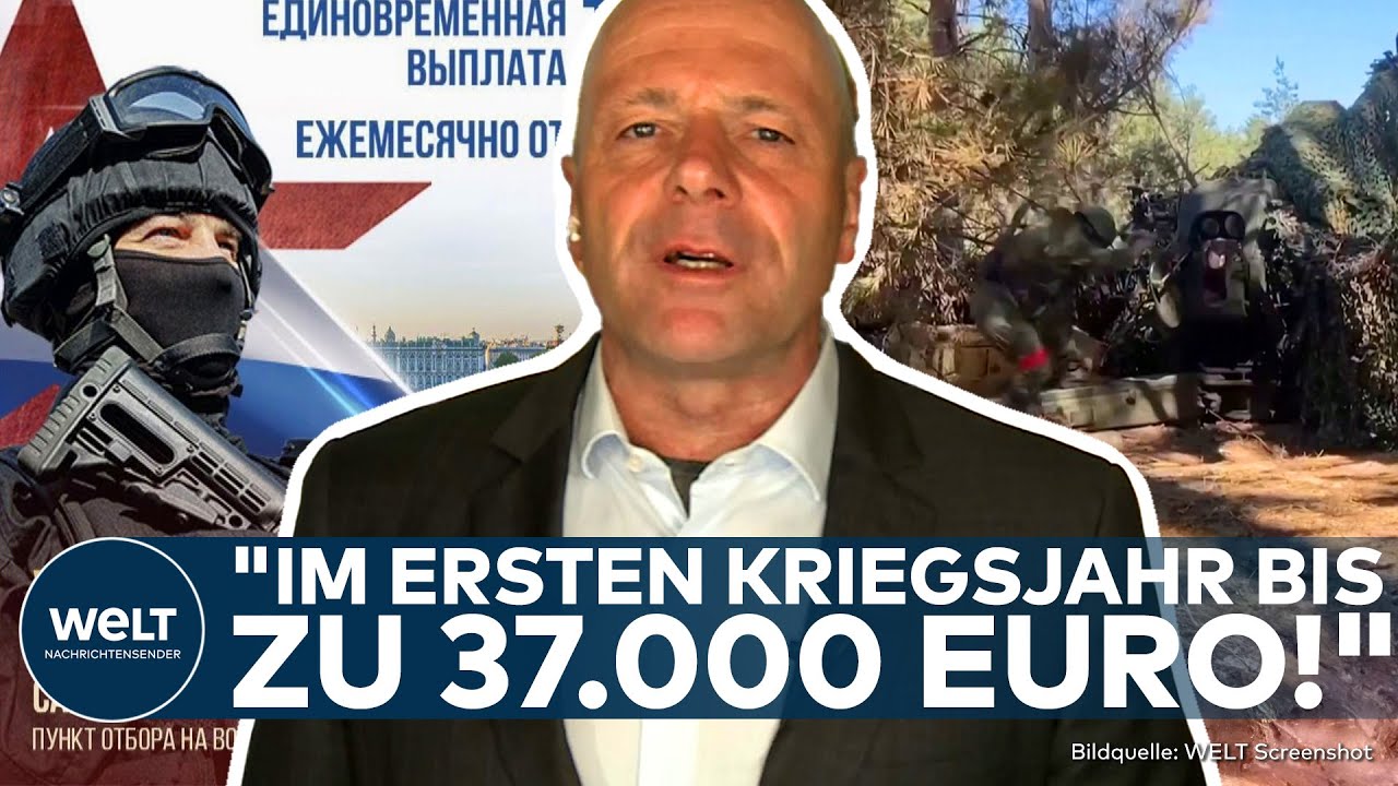 PUTINS KRIEG: Kreml plant keine neue Mobilmachung! "Viele Freiwillige!" Für Geld in die Ukraine!