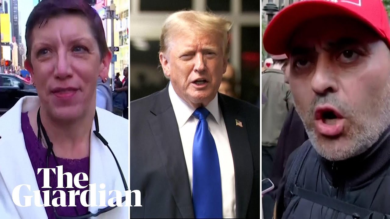 Trump guilty verdict met with cheers and moans around New York