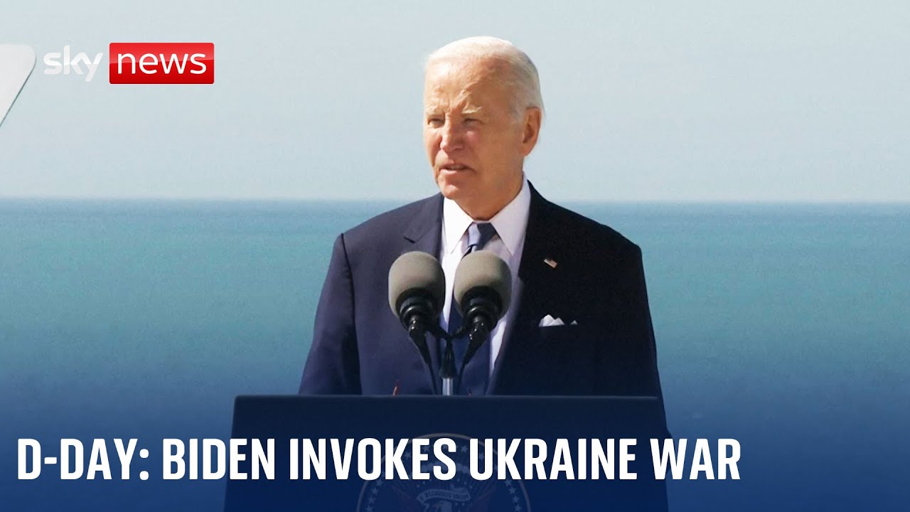 Joe Biden reiterates support for Ukraine at D-Day commemorations | Russia - Ukraine war