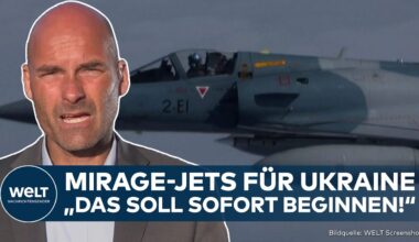 PUTINS KRIEG: Zeitpunkt steht fest! Plan enthüllt! Frankreich liefert Mirage-Kampfjets an Ukraine