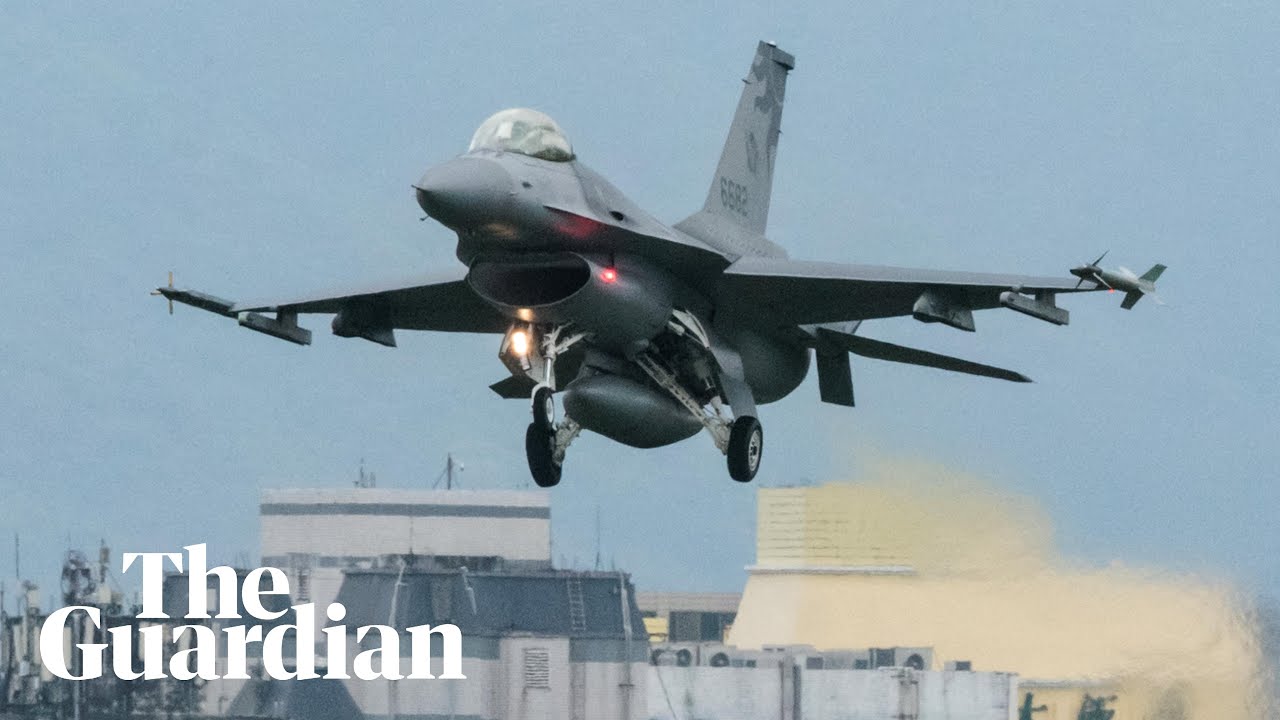 Taiwan deploys jets to monitor Chinese drills around island