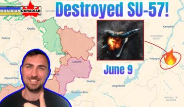 Russia-Ukraine War Update / June 9, 2024 / Ukraine DESTROYED a Russian SU-57!