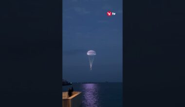 D-Day drones fly above Portsmouth on 80th anniversary #news #shorts