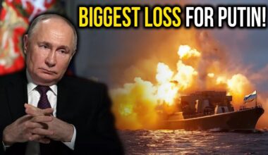 Major Crisis in Black Sea! Ukraine DESTROYED famous Russian battleship! Even US didn't expect this!