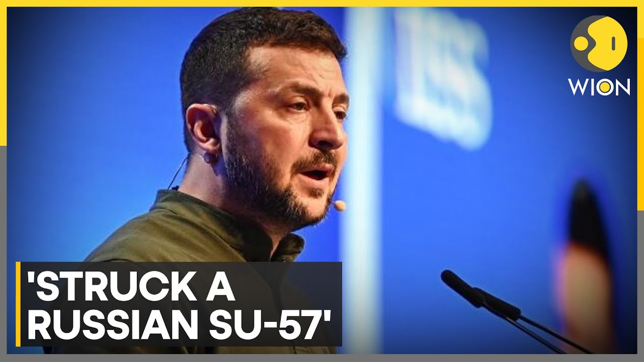 Russia-Ukraine war: Hit a stealth fighter jet SU-57 inside Russia: Ukraine | WION News