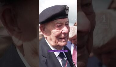 D-Day vet:' The world is dangerous'