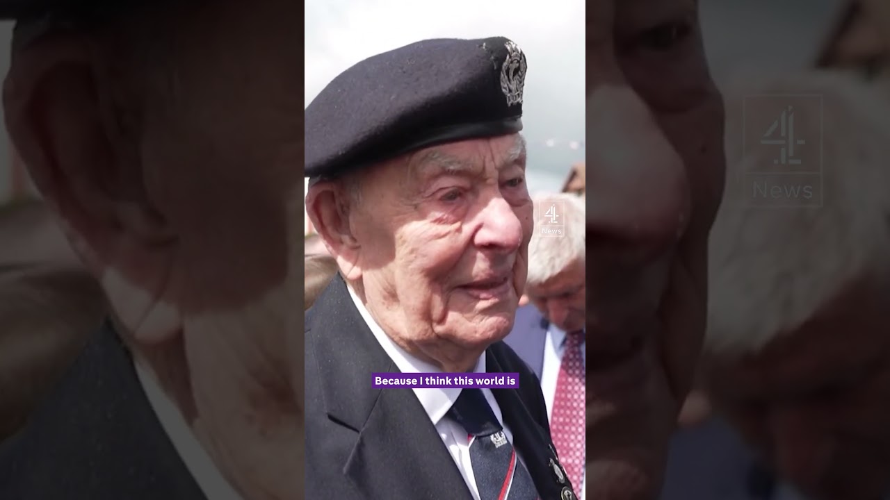D-Day vet:' The world is dangerous'