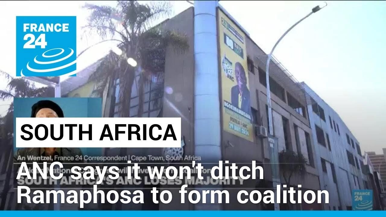 South Africa: ANC calls demands for Ramaphosa to step down for coalition talks a 'no-go'