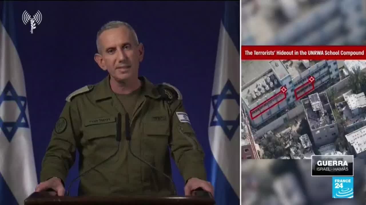 Israel defiende que mató a “docenas de terroristas” en ataque contra escuela de la UNRWA
