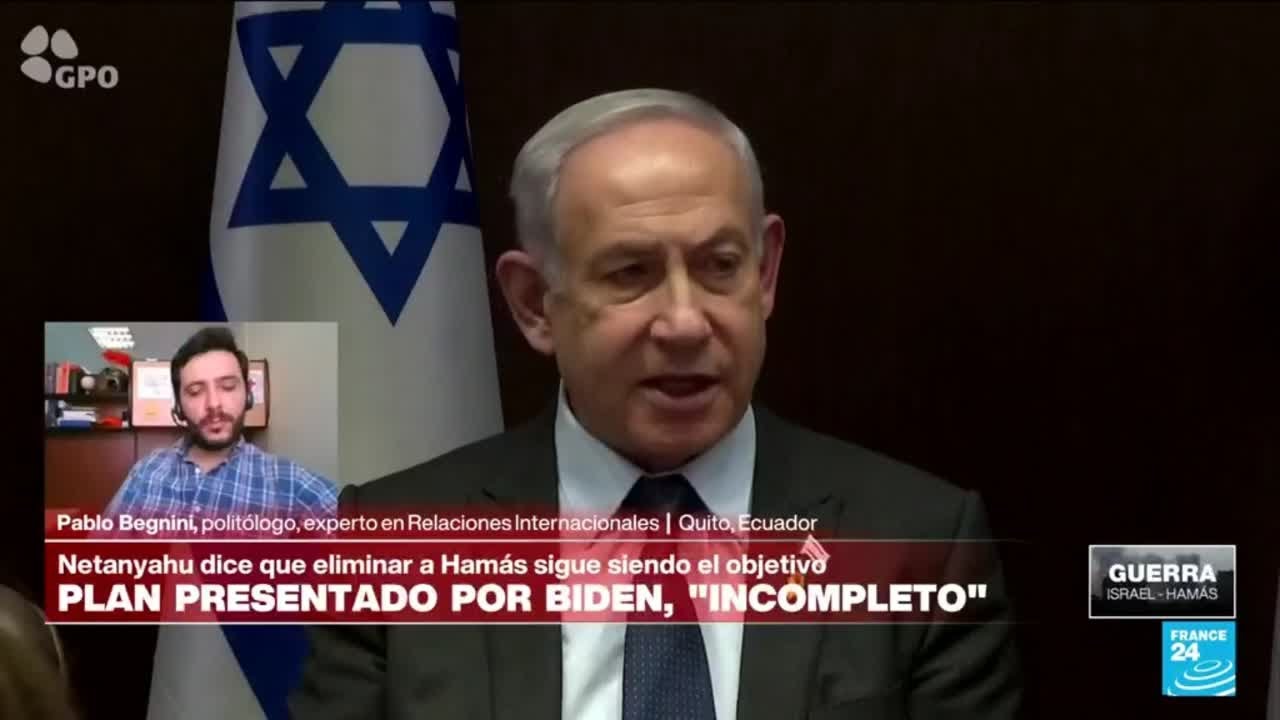 Pablo Begnini: "La presión a Netanyahu llega desde la opinión pública y su gabinete" • FRANCE 24