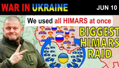 10 Jun: ABSOLUTE MAYHEM: Russian Bases Hit with 308 HIMARS ROCKETS! | War in Ukraine Explained