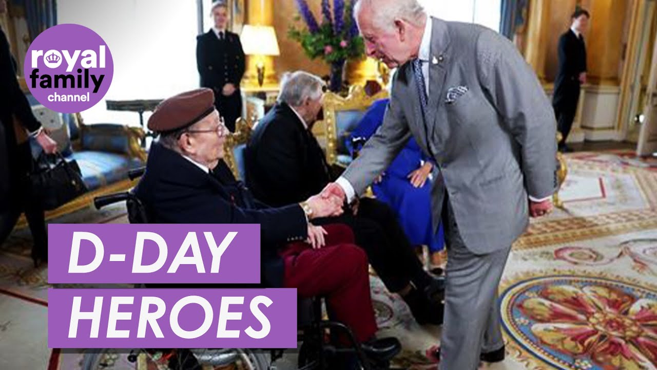 King Charles Swaps Stories With D-Day Heroes For New Documentary