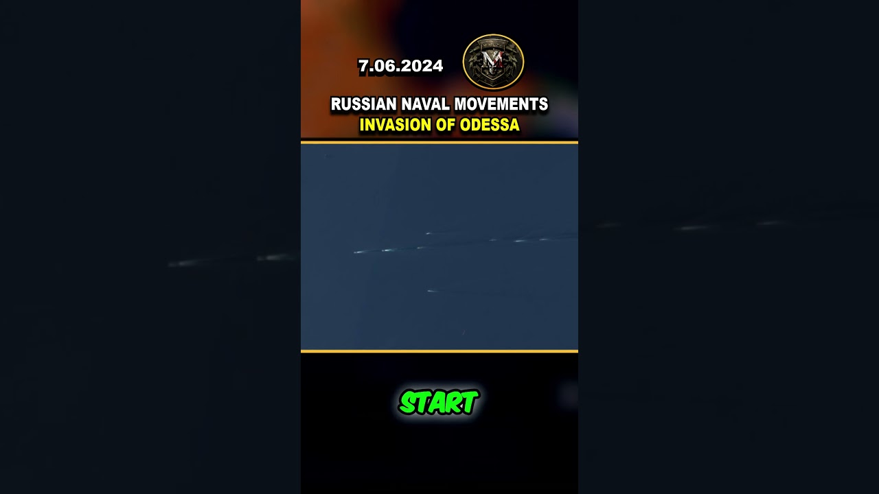 ⚠️ HUGE NEWS: RUSSIAN INVASION OF ODESSA UNDERWAY? #nato #navy #odssa
