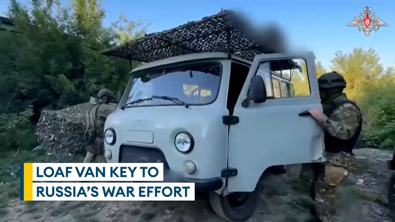 Soviet-era Loaf van becomes Russia's main battlefield resupply vehicle in Ukraine