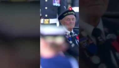 King Charles salutes D-Day veterans on 80th anniversary #news #shorts