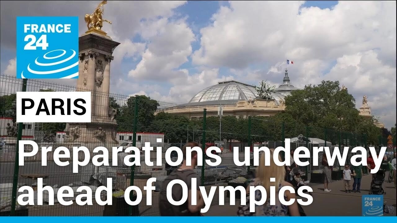 Paris under construction ahead of Olympic Games • FRANCE 24 English
