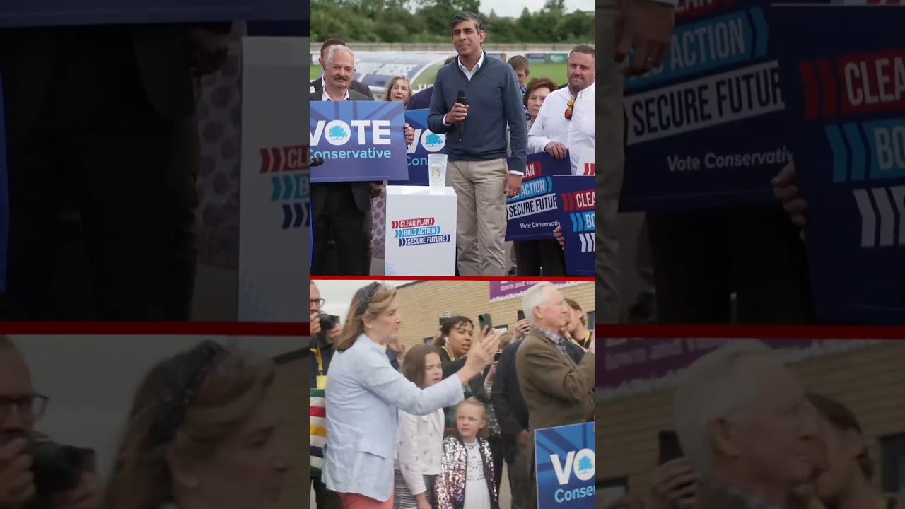 Rishi Sunak heckled by GP