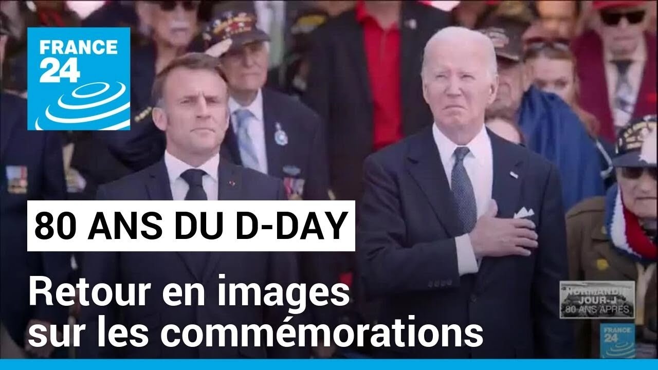 80 ans du D-Day : retour en images sur les commémorations • FRANCE 24