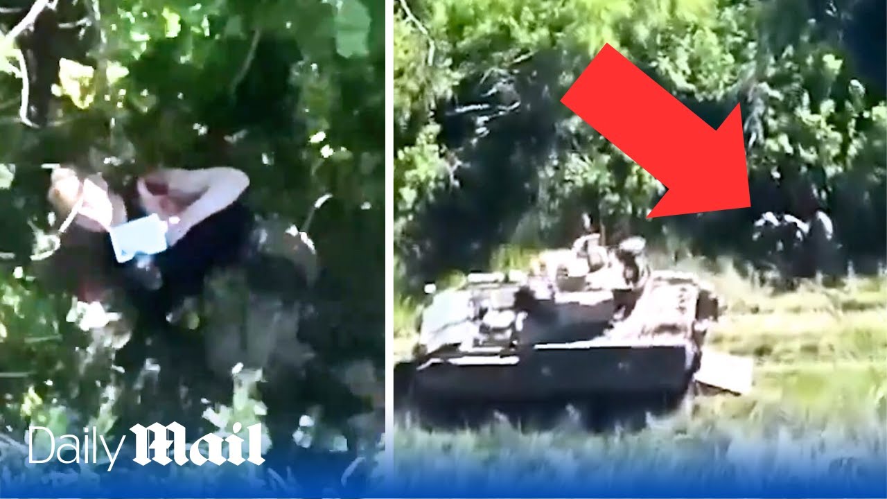 Drone saves wounded Ukrainian soldier after he flashes his military ID