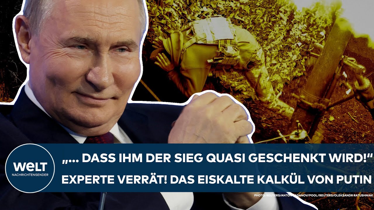 UKRAINE-KRIEG: "..., dass ihm der Sieg quasi geschenkt wird" Experte verrät Putins eiskaltes Kalkül