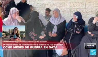 Informe desde Jerusalén: invasión israelí en Gaza ha matado a más de 36.700 palestinos en 8 meses