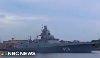 Russian military ships arrive in Cuba ahead of military exercises
