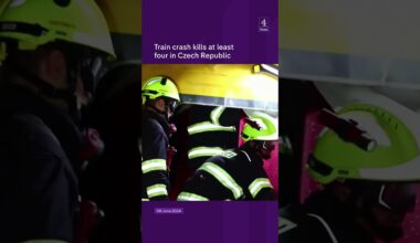 Czech train crash kills four