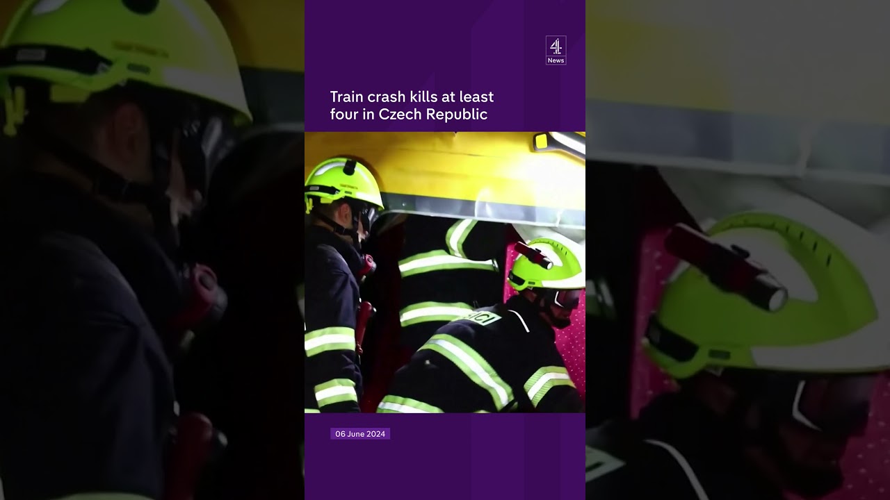 Czech train crash kills four