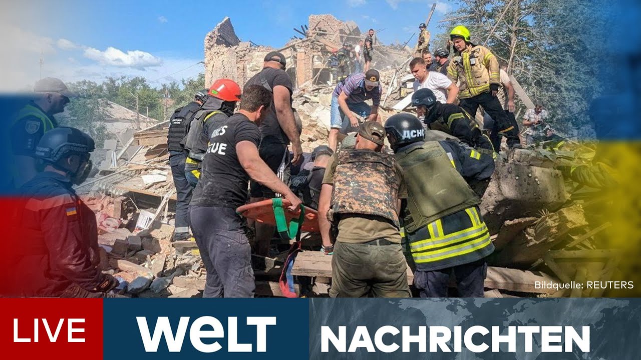 PUTINS KRIEG: Heftige Attacke auf ukrainische Zivilgesellschaft - G7-Gipfel in Italien | Newsstream