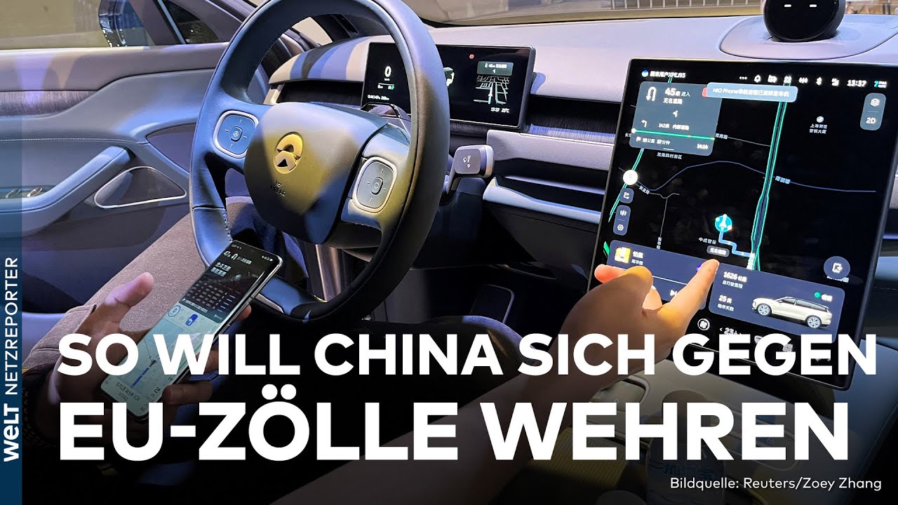 HANDELSSTREIT MIT CHINA: EU droht mit hohen E-Autozöllen! Jetzt Droht China zurück!