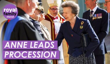Princess Anne Leads Procession of 200 Dignitaries for D-Day Anniversary