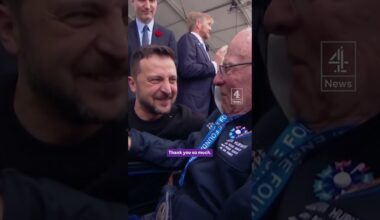 ‘My hero’: WW2 veteran praises Zelenskyy