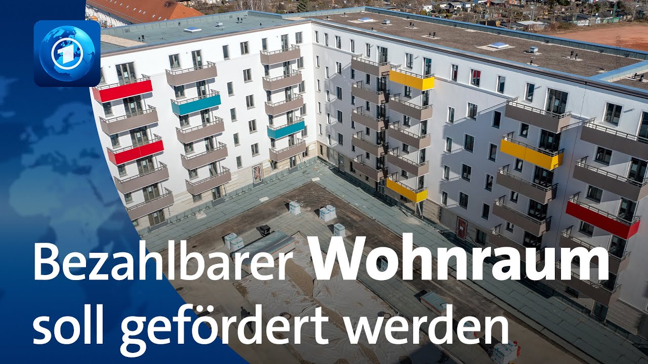 Bundesregierung will günstigen Wohnraum fördern